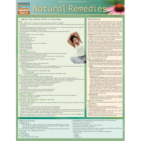 Barcharts Natural Remedies Quickstudy Easel 9781423216520